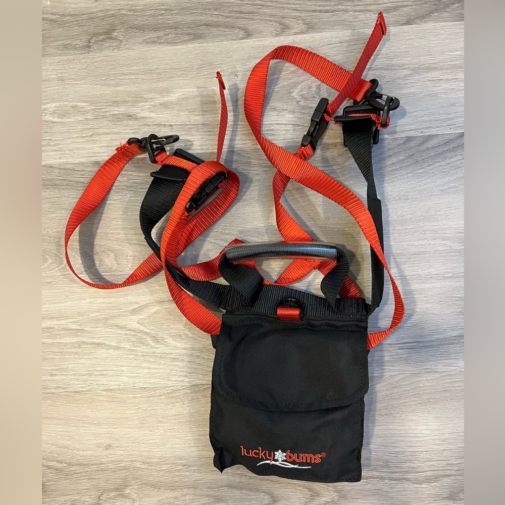 EUC LUCKY BUMS SKI TRAINER HARNESS
